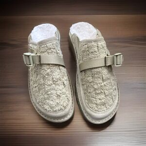 Chaco Canyon Woven Clog Fluff Shoes Muted Sage Women's Size 11